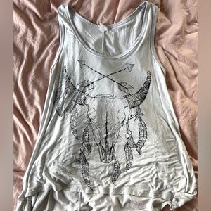 Western tank top